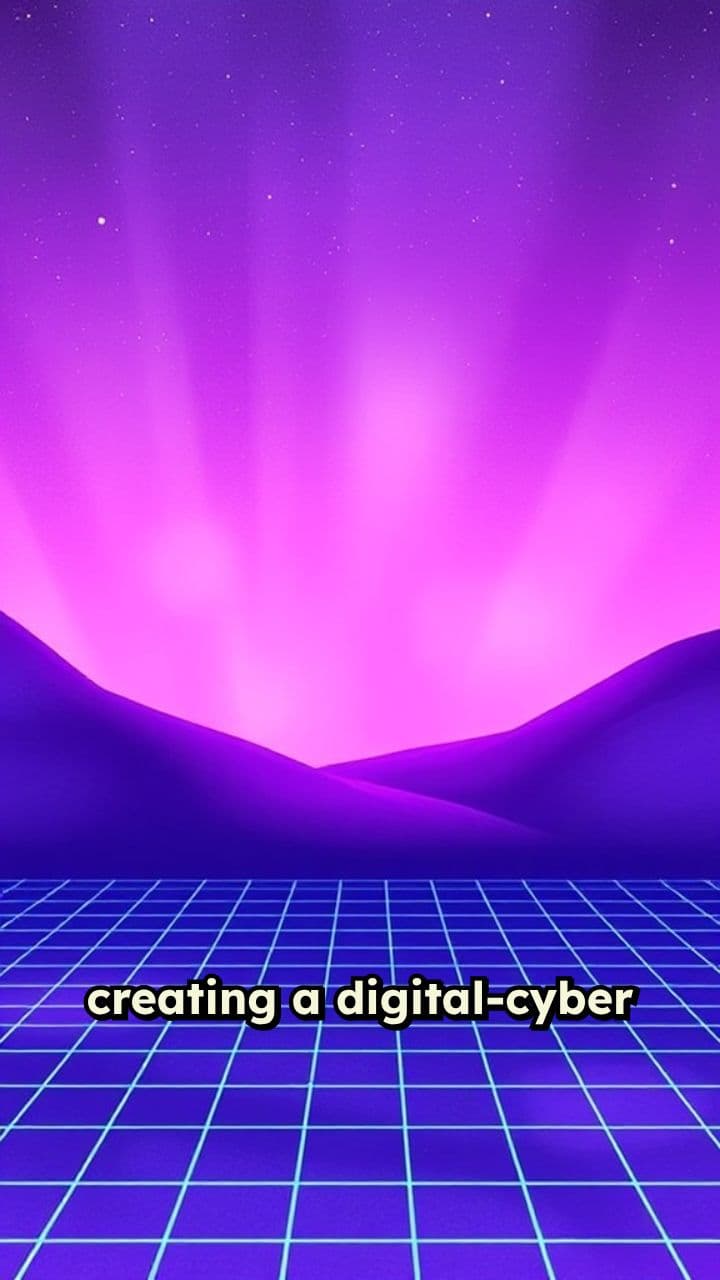 Digital Hologram Interface Animation