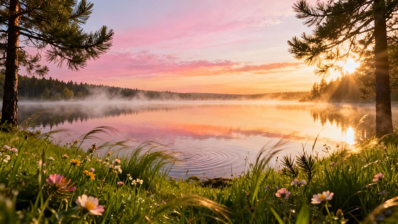 Blonde-Haired Sunrise