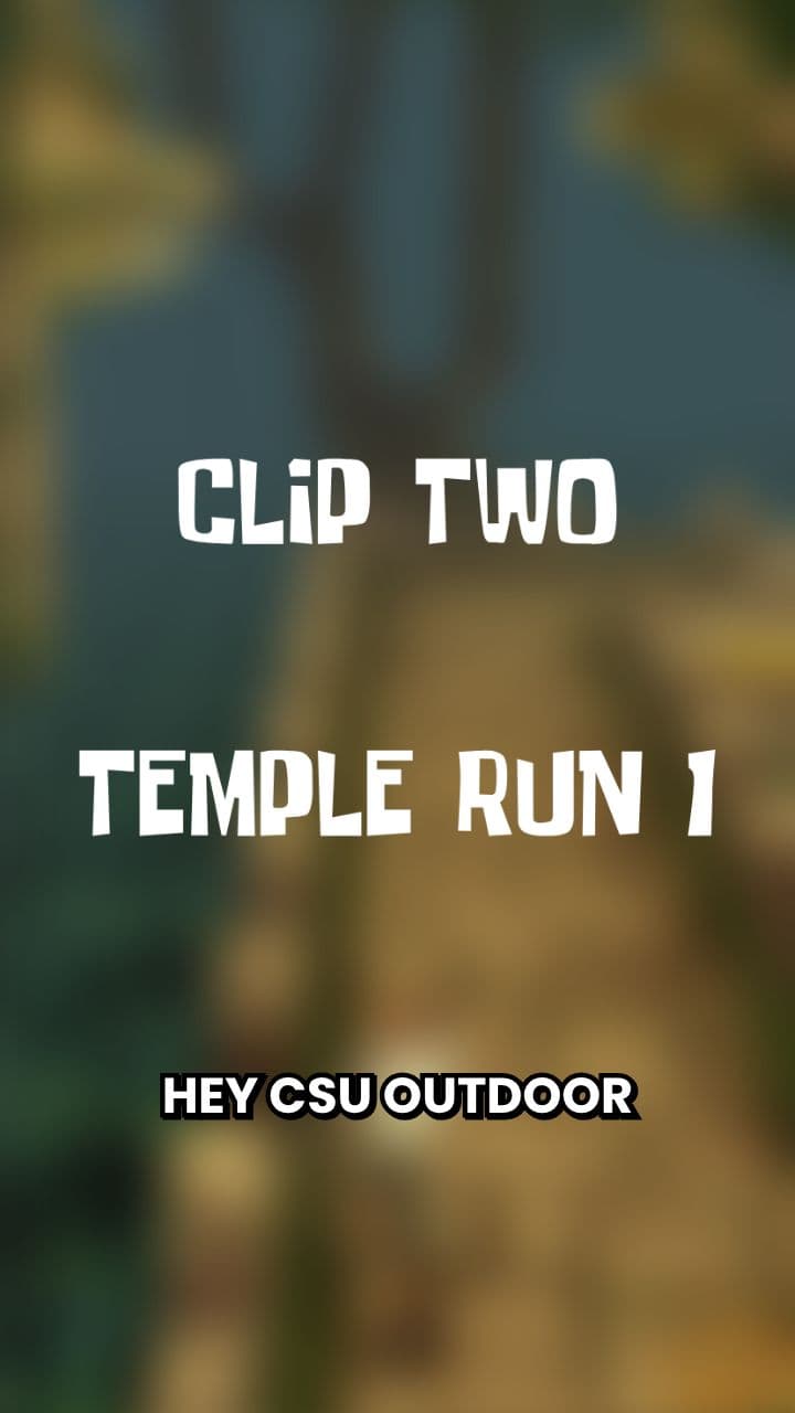 CSU Outdoor Club Ikon Games Announcement