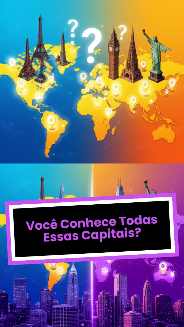 Você Conhece Todas Essas Capitais?