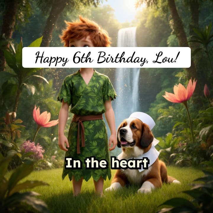 A Magical Birthday Wish from Peter Pan