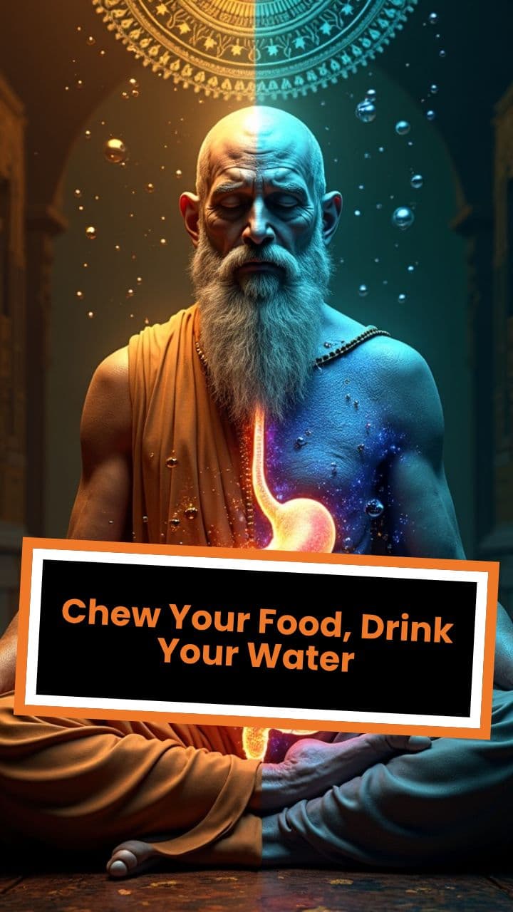 Chew Your Food, Drink Your Water