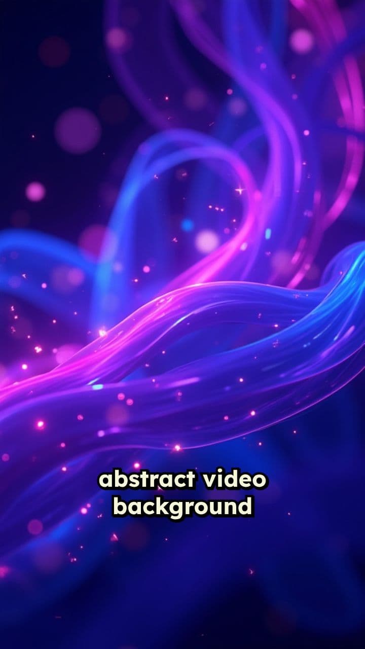 Abstract LED Wall Video Background