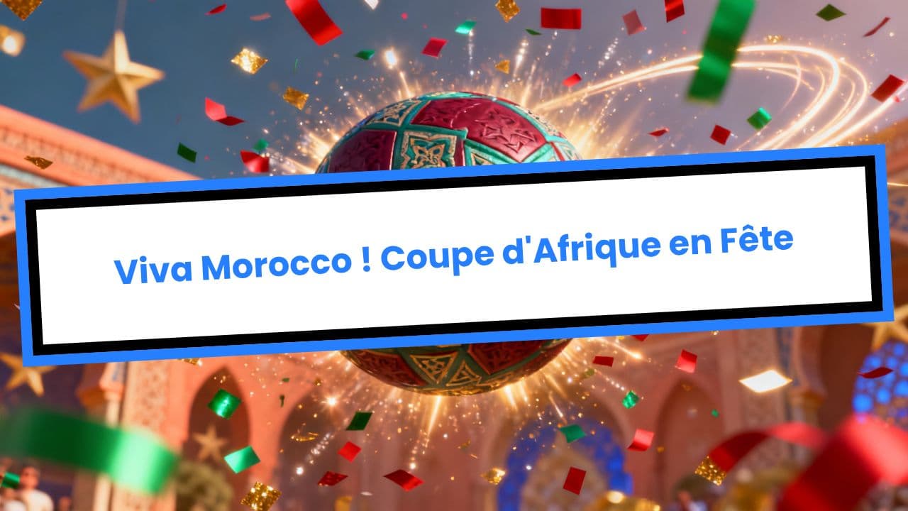 Viva Morocco ! Coupe d'Afrique en Fête