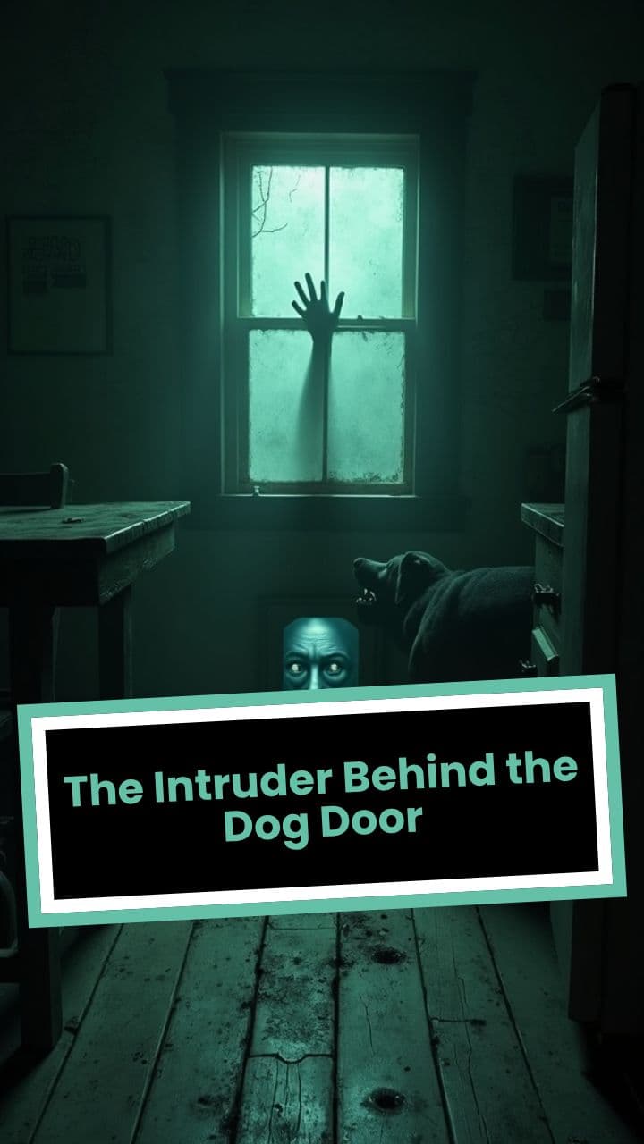 The Intruder Behind the Dog Door