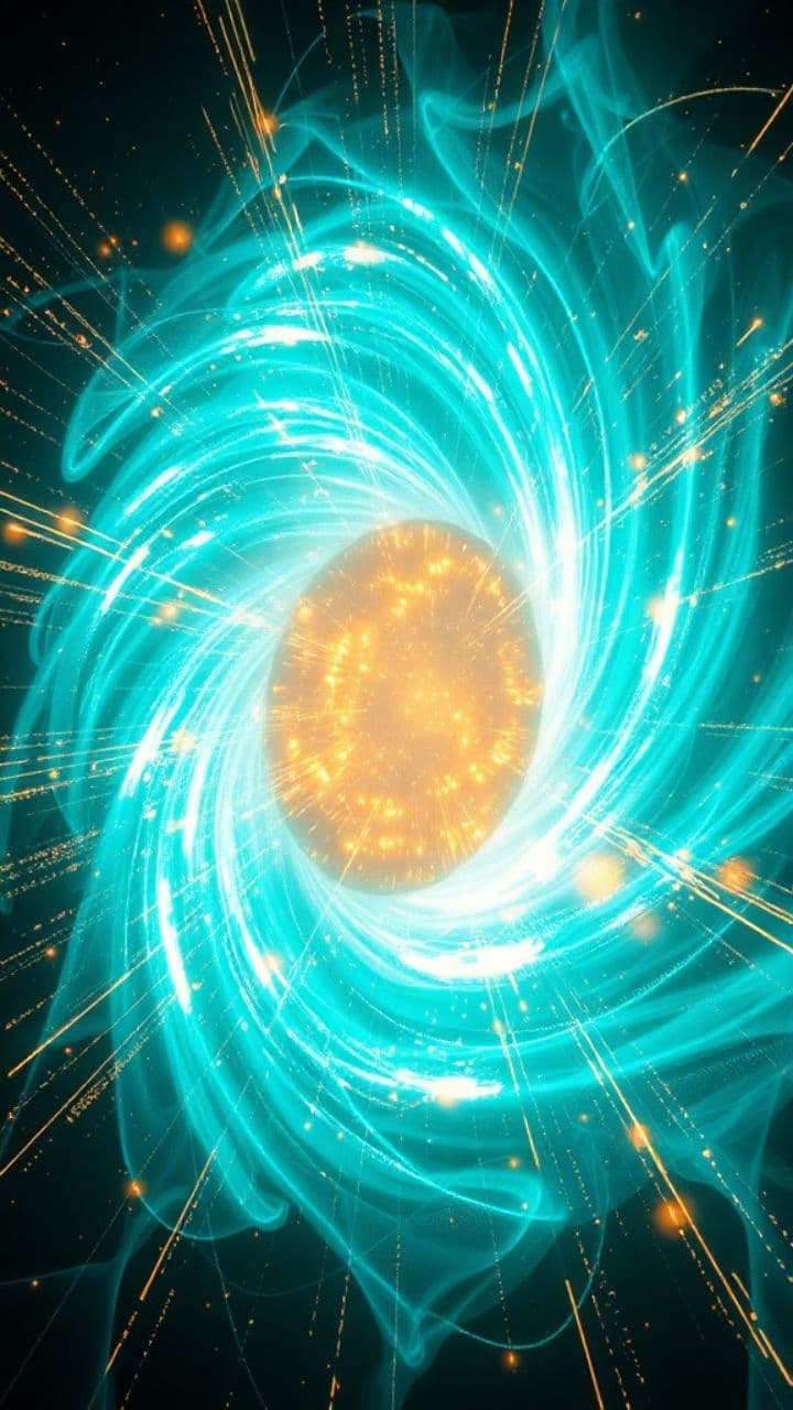 Ethereal Sci-Fi Silhouette