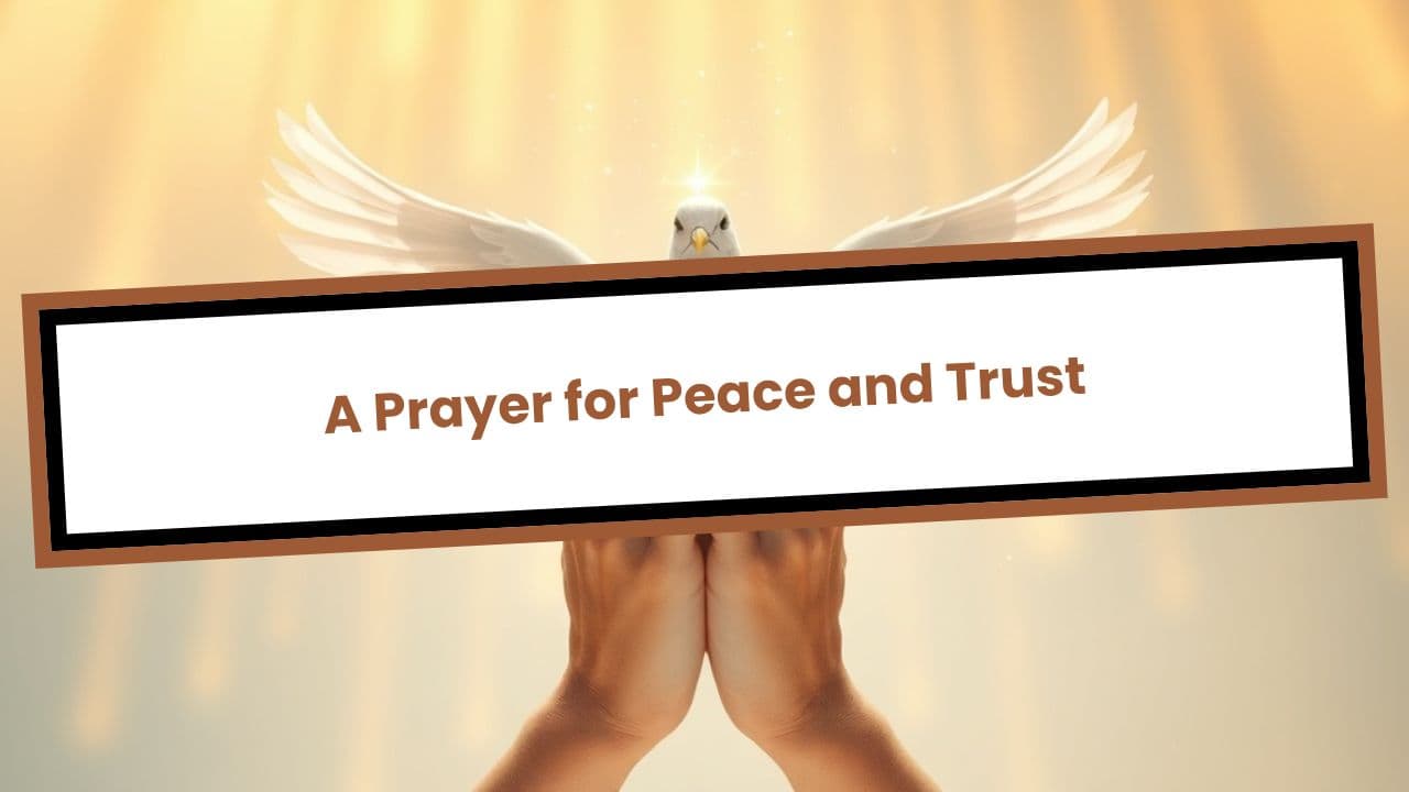 A Prayer for Peace and Trust