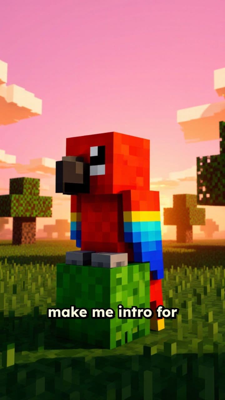 Beating Minecraft as a Parrot