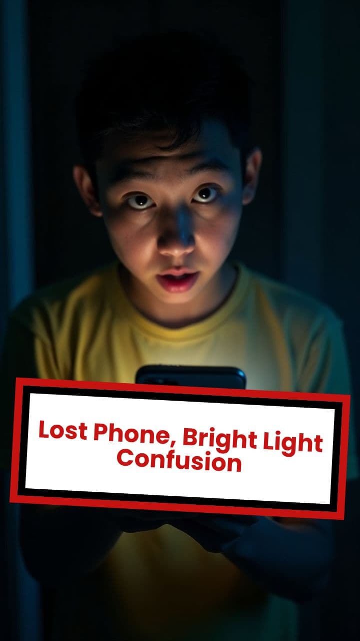 Lost Phone, Bright Light Confusion