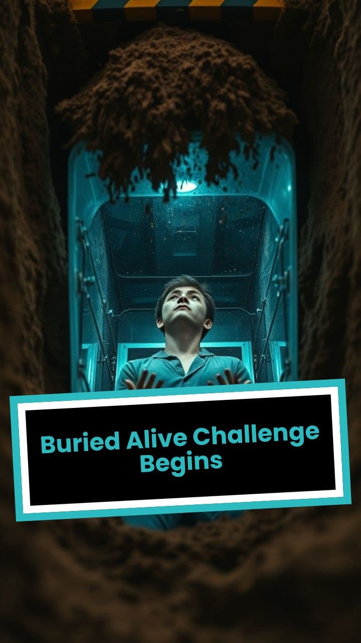 Buried Alive Challenge Begins