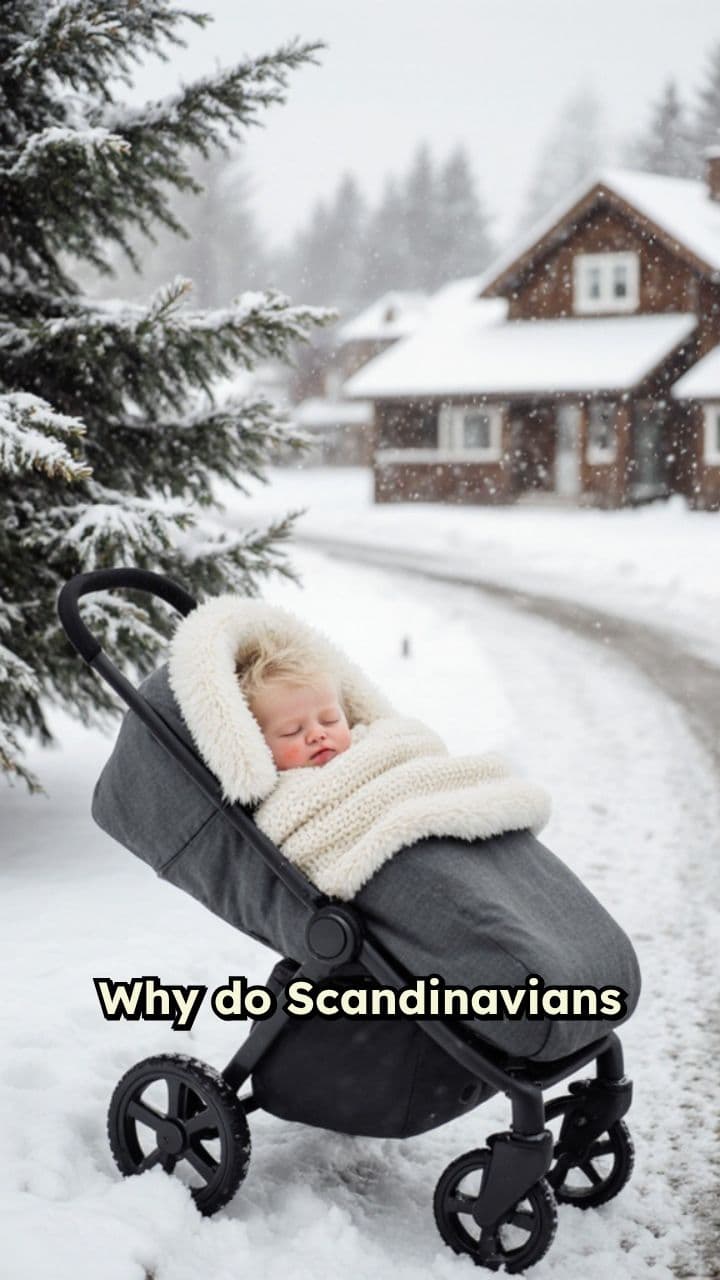 Scandinavian Tradition: Babies Napping Outdoors