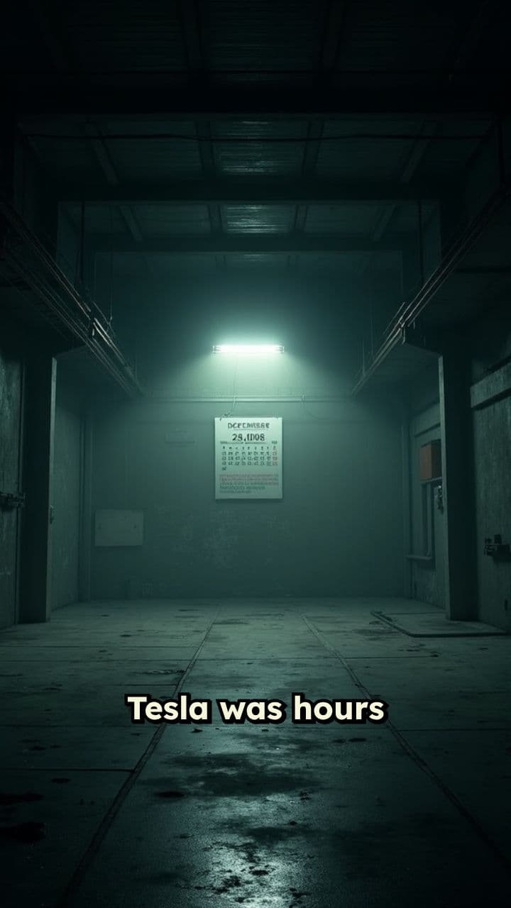 Tesla's Near Bankruptcy on Christmas Eve 2008