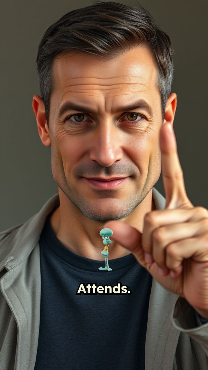 Construis une scène avec une phrase