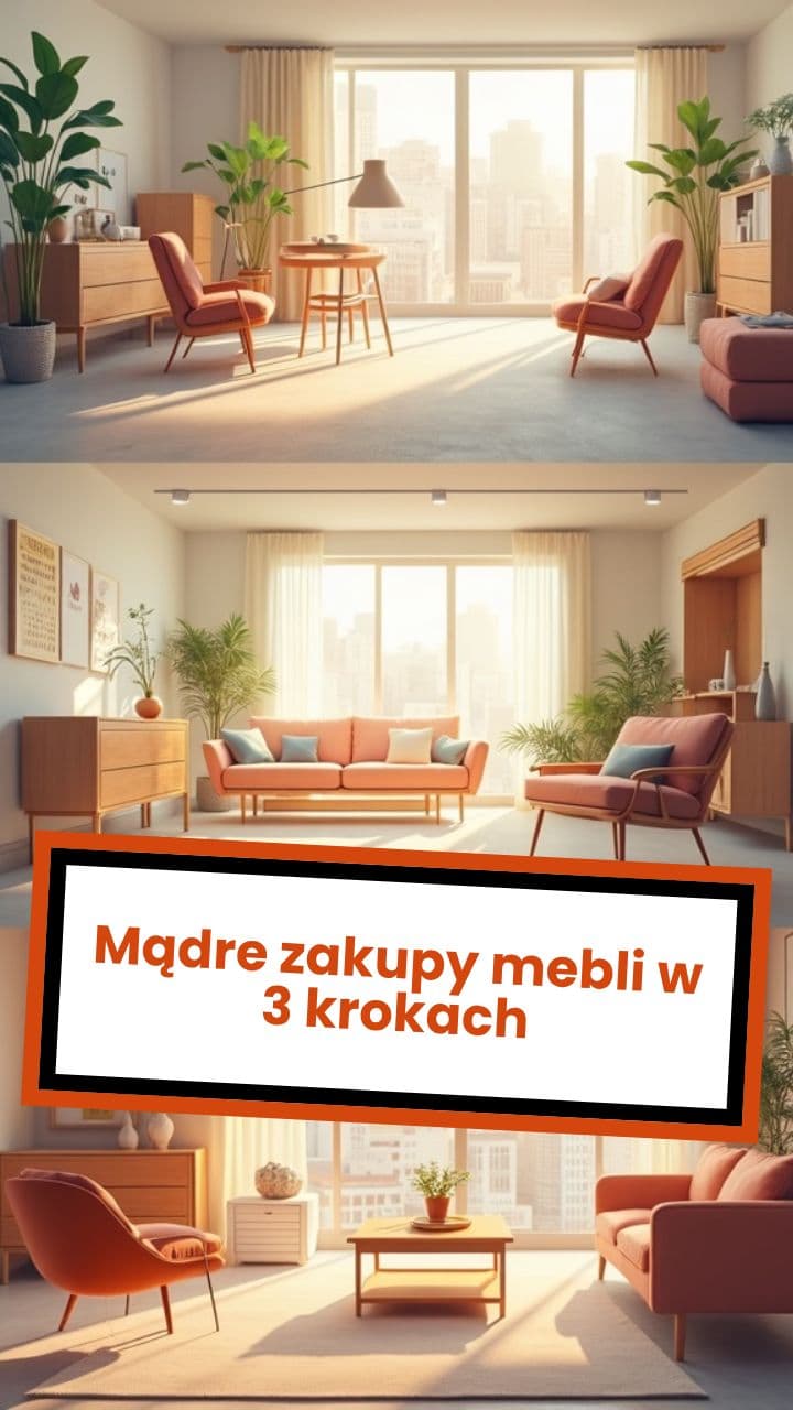 Mądre zakupy mebli w 3 krokach
