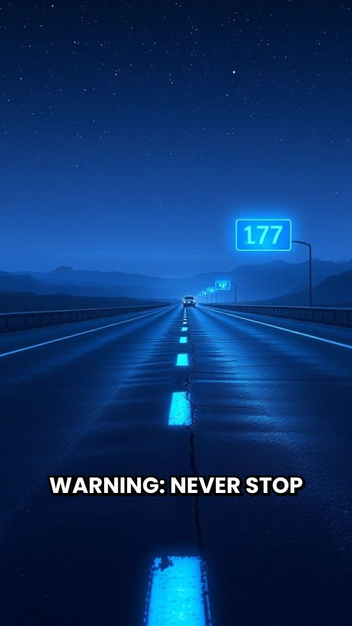 Pushed Down Highway 50 at Midnight