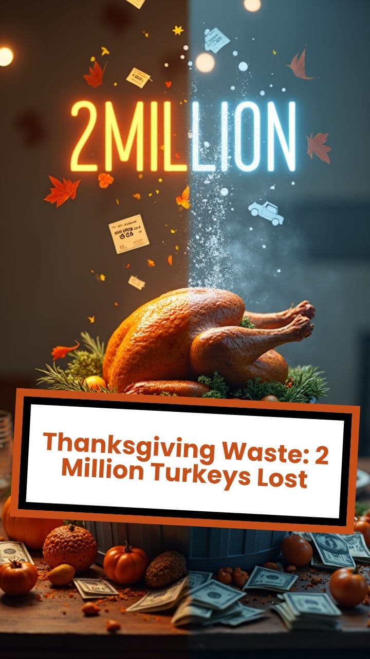 Thanksgiving Waste: 2 Million Turkeys Lost
