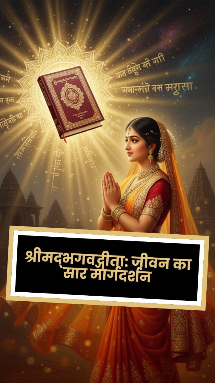 श्रीमद्भगवद्गीता: जीवन का सार मार्गदर्शन