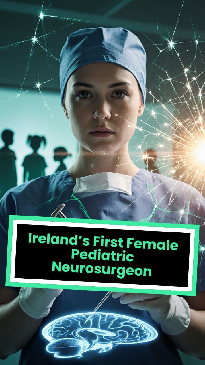 Ireland’s First Female Pediatric Neurosurgeon