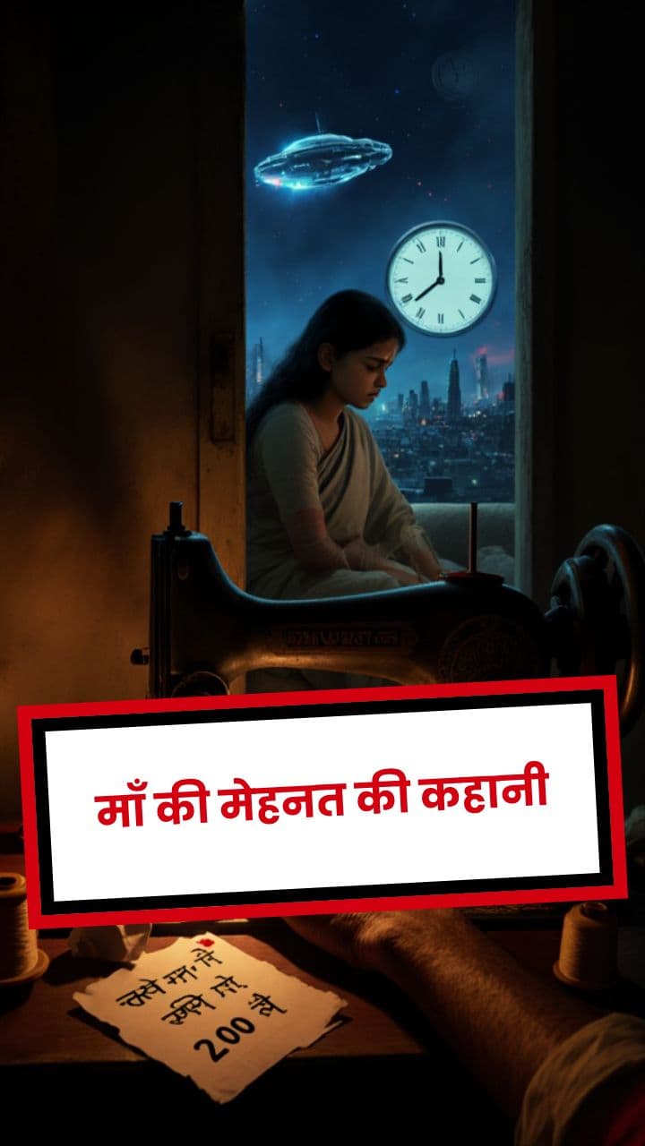 माँ की मेहनत की कहानी