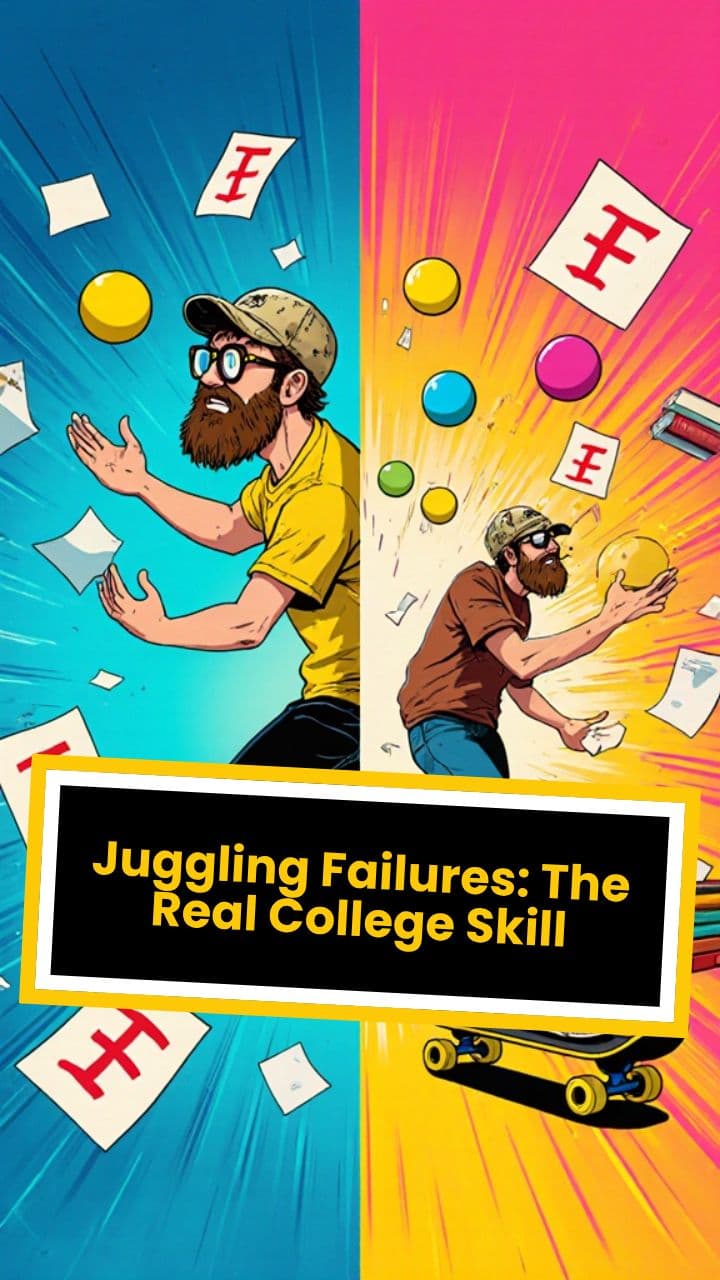 Juggling Failures: The Real College Skill