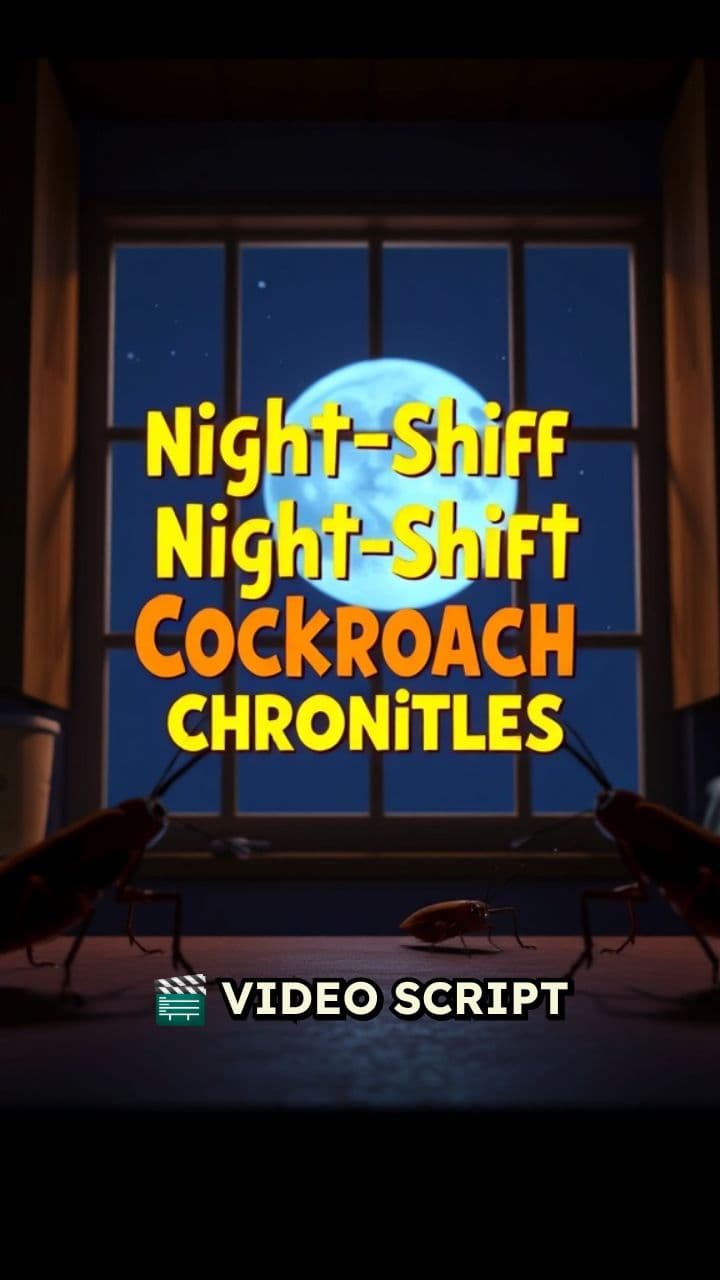 Night-Shift Cockroach Adventures