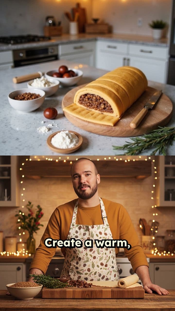 Vegan Chestnut-Lentil Wellington Recipe