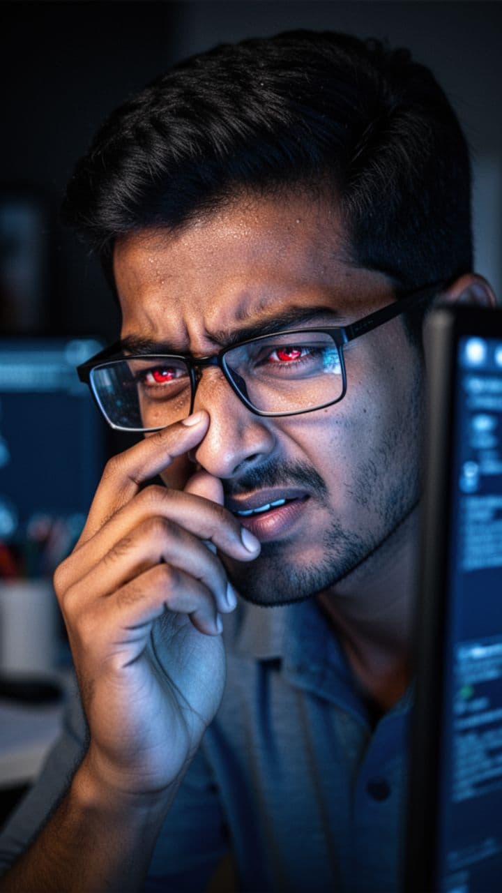 आंखों में जलन के 3 कारण