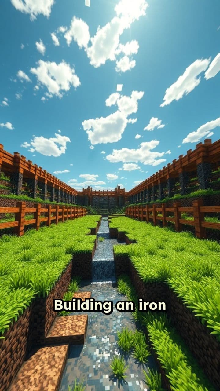 Minecraft Iron Farm Demolition