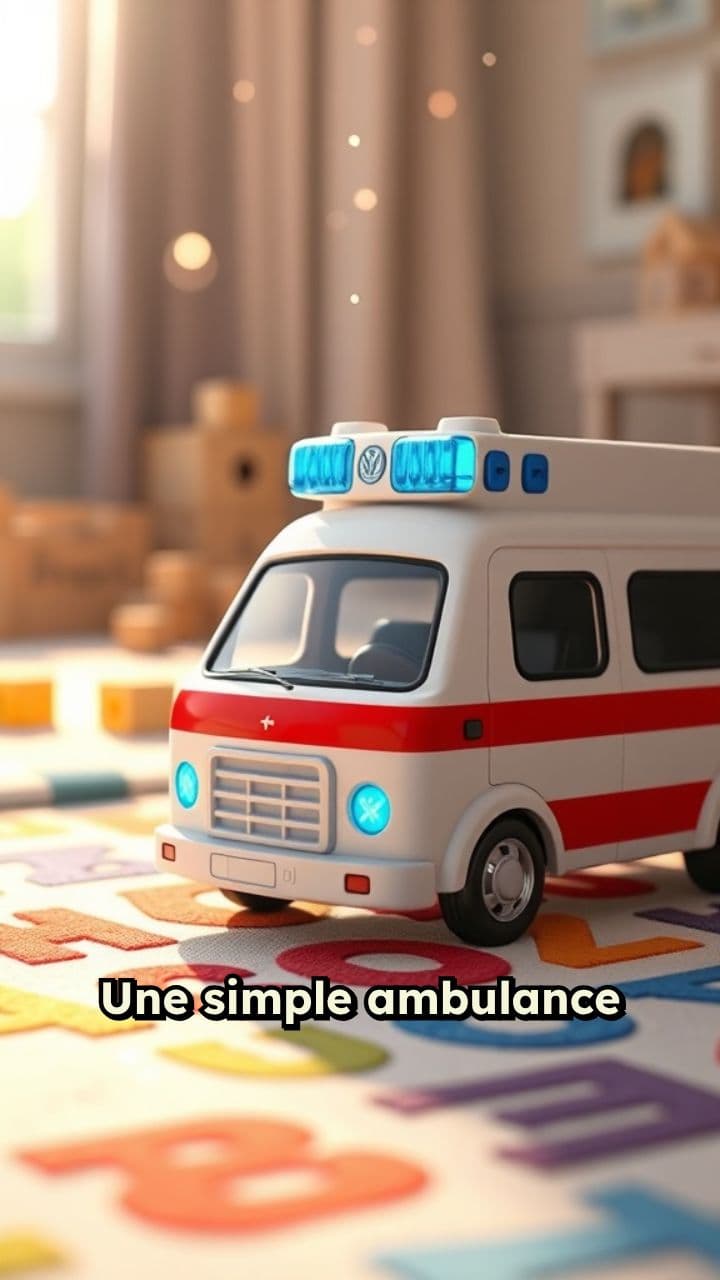 L’ambulance jouet sauve la mission