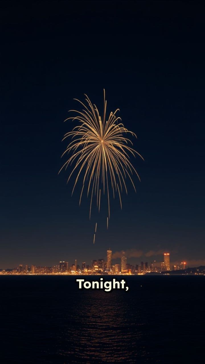 Happy Birthday Fireworks Spectacle