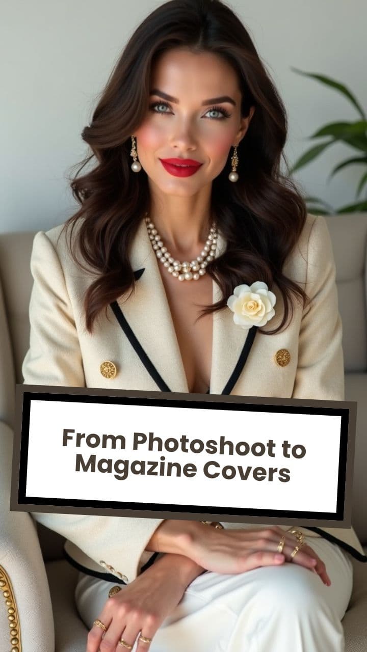 From Photoshoot to Magazine Covers