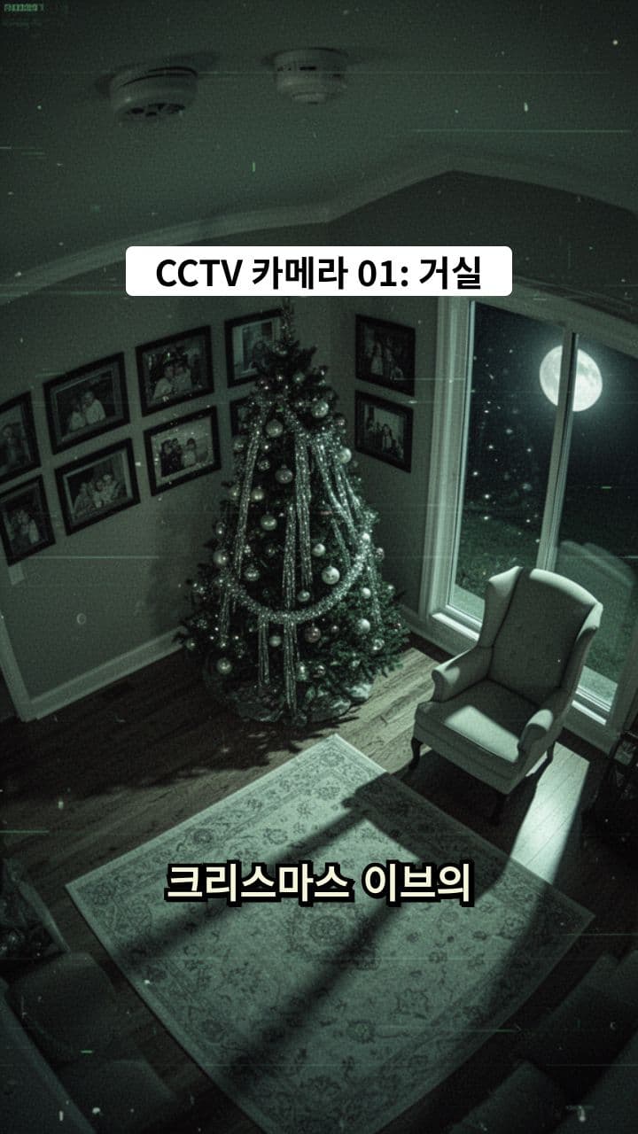 산타의 CCTV 포착