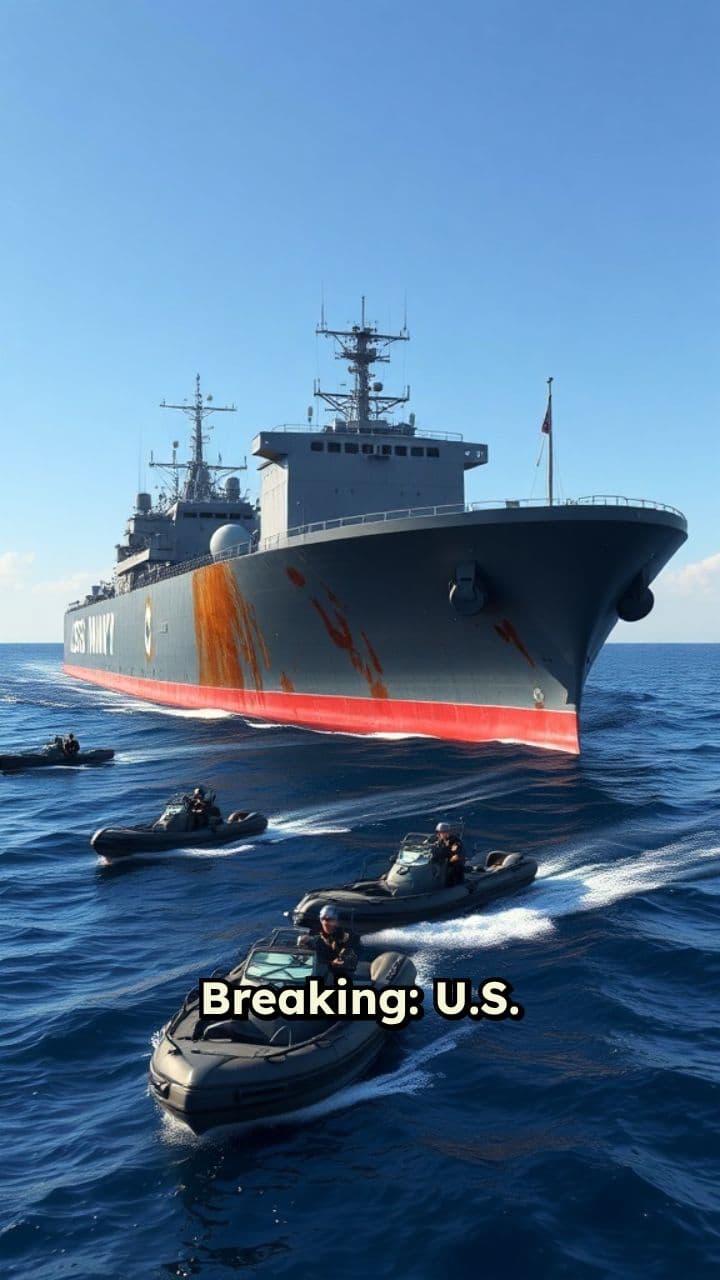 U.S. Seizes Venezuelan Oil Tanker