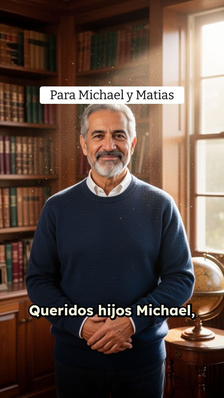 Mensaje de Papá John para Michael y Matias