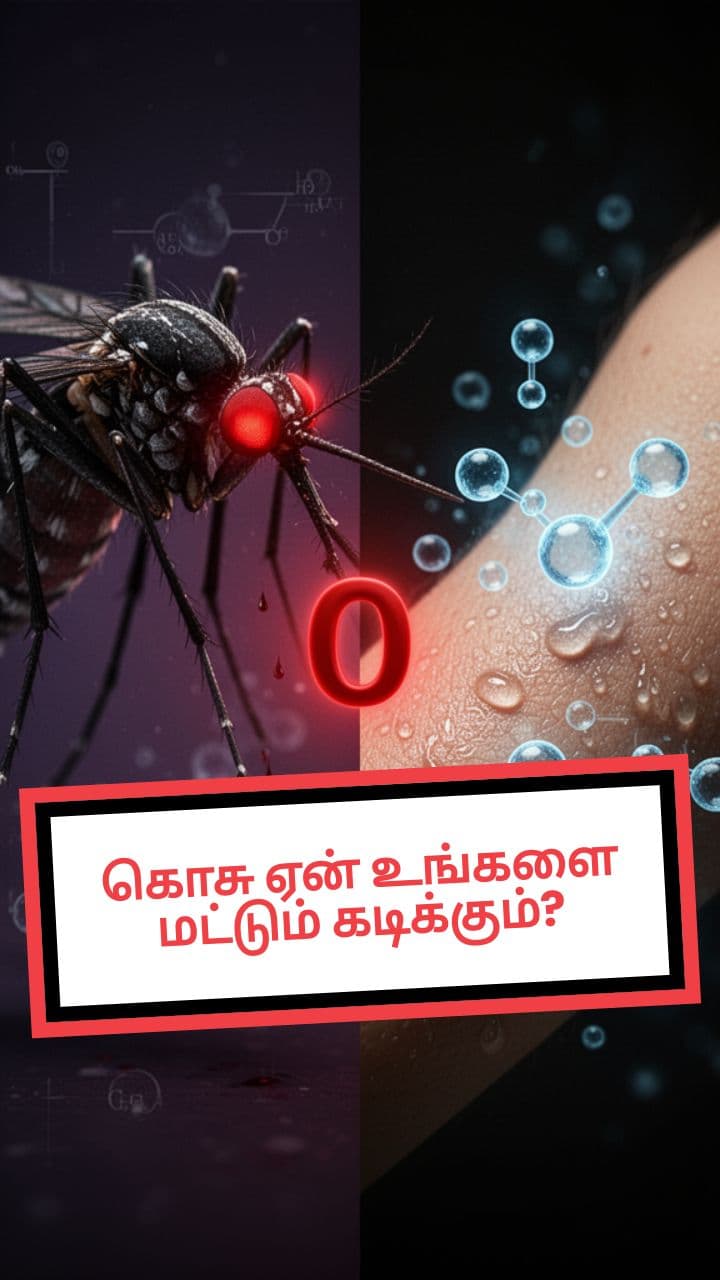 கொசு ஏன் உங்களை மட்டும் கடிக்கும்?