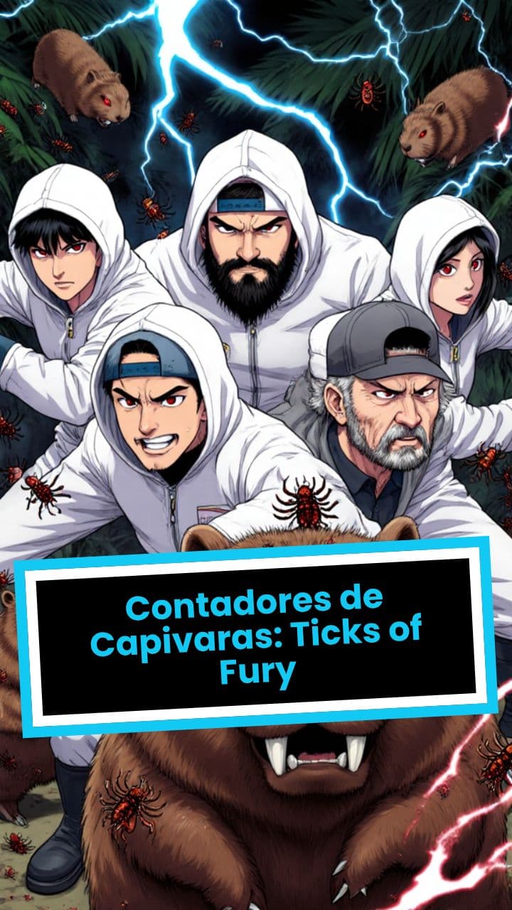 Contadores de Capivaras: Ticks of Fury