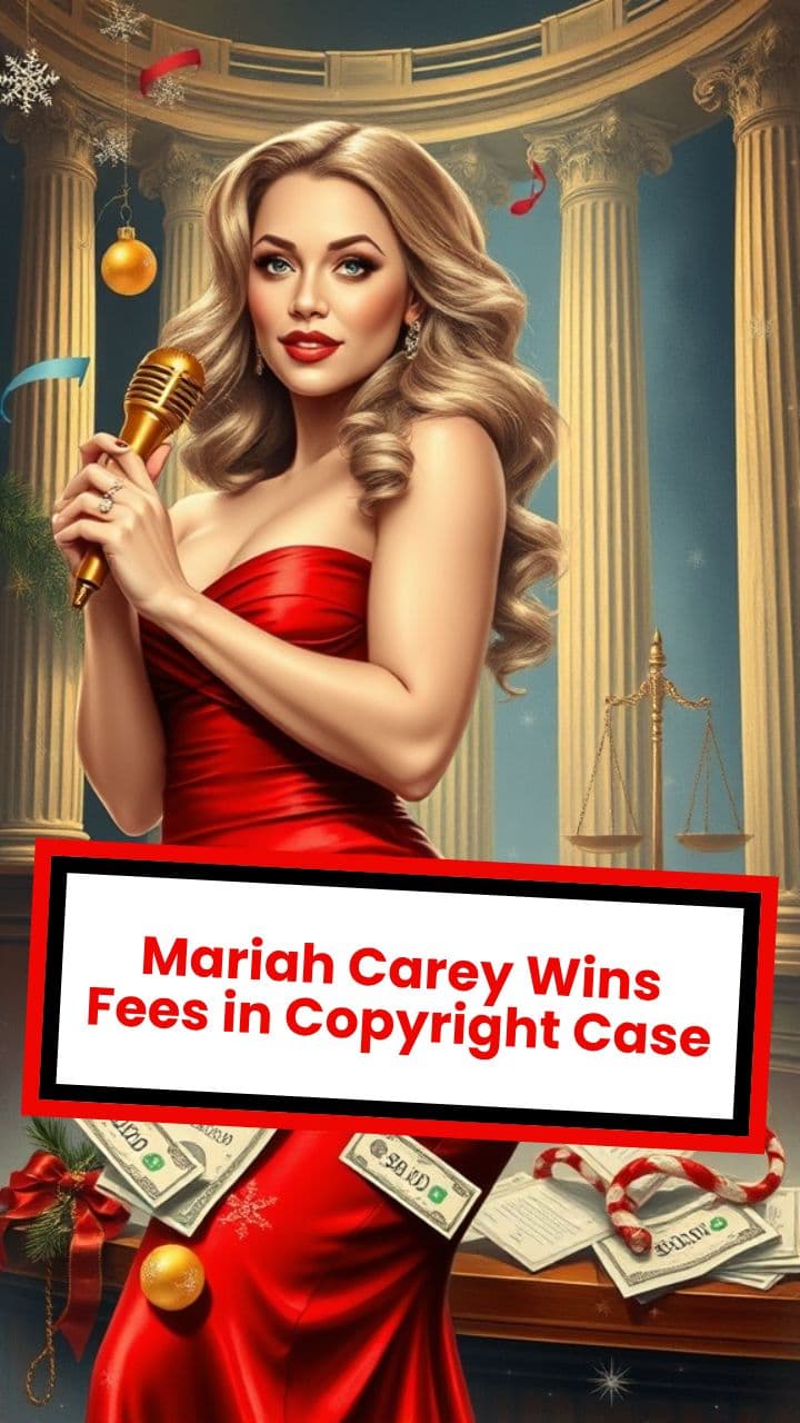 Mariah Carey Wins Fees in Copyright Case