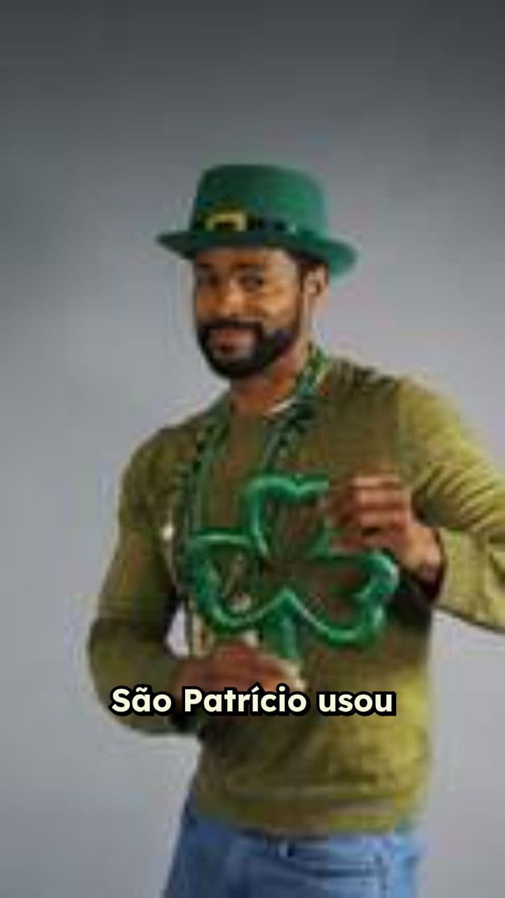 O Trevo e a Santíssima Trindade