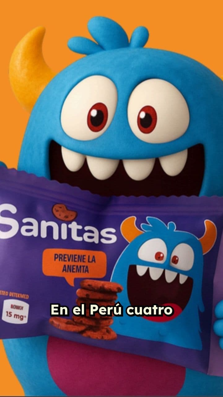 Galletas que combaten la anemia infantil