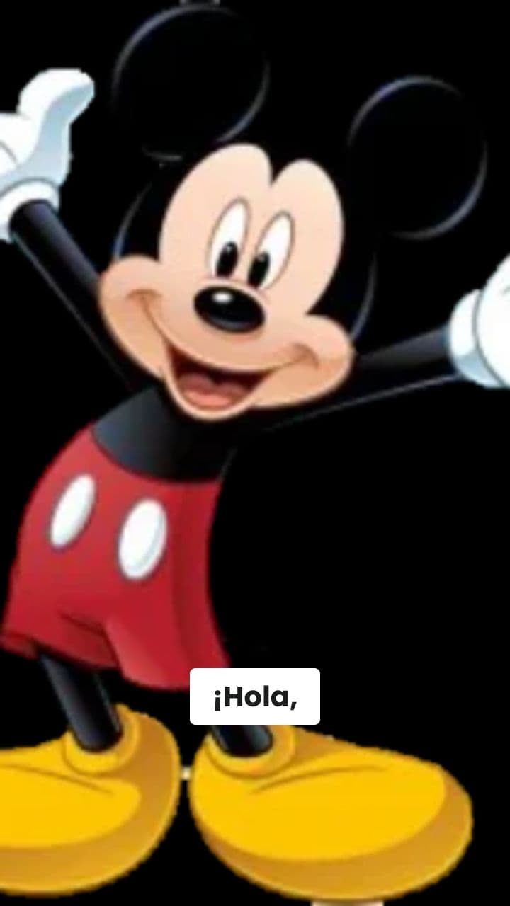 Feliz Cumpleaños, Gabriela de Mickey Mouse