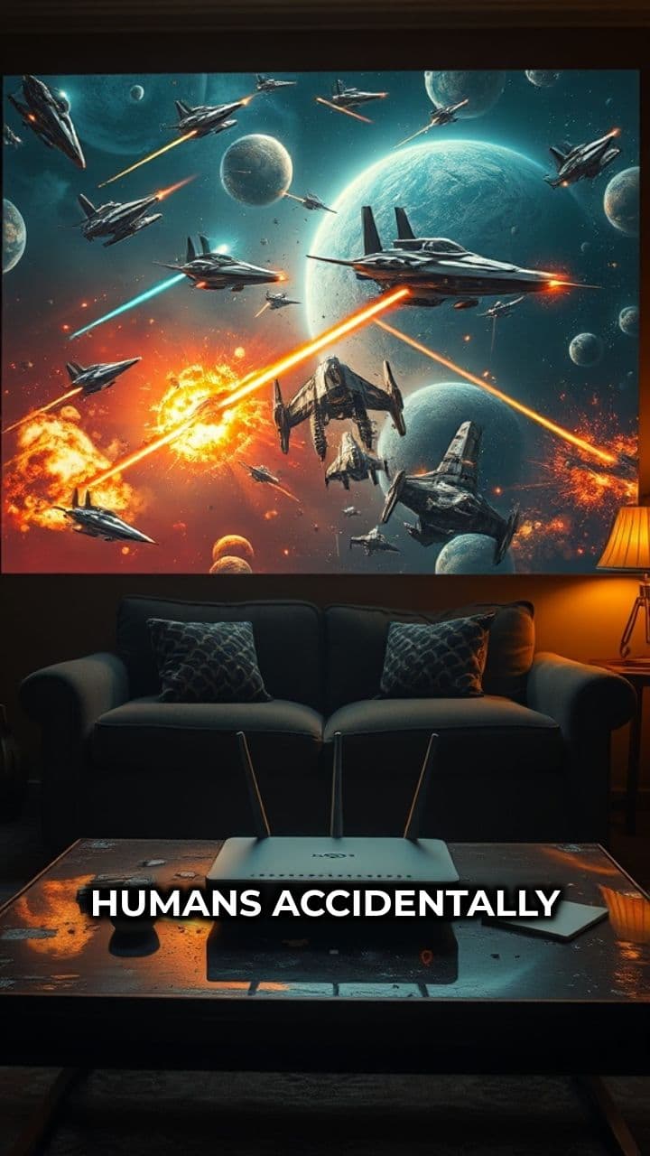 Galactic War Sparked by WiFi and Sweatpants