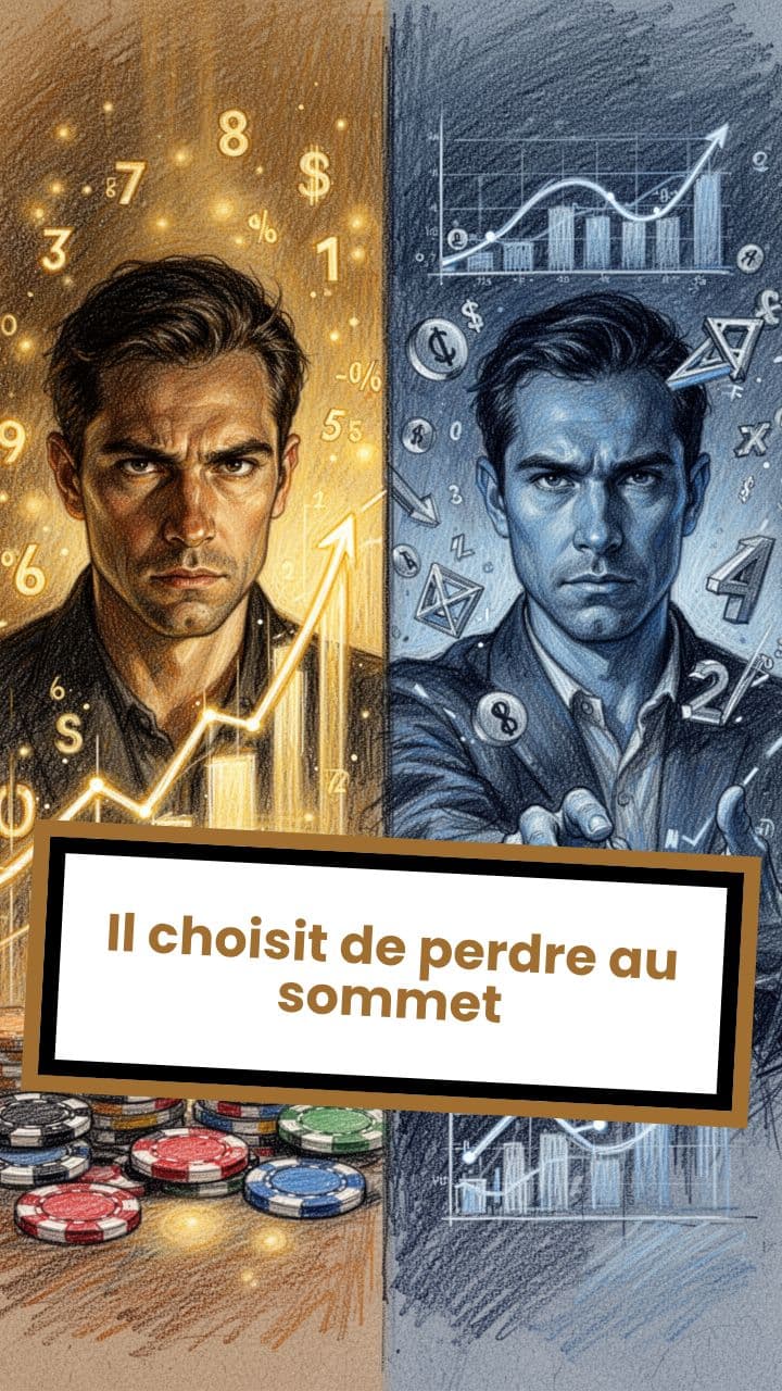 Il choisit de perdre au sommet