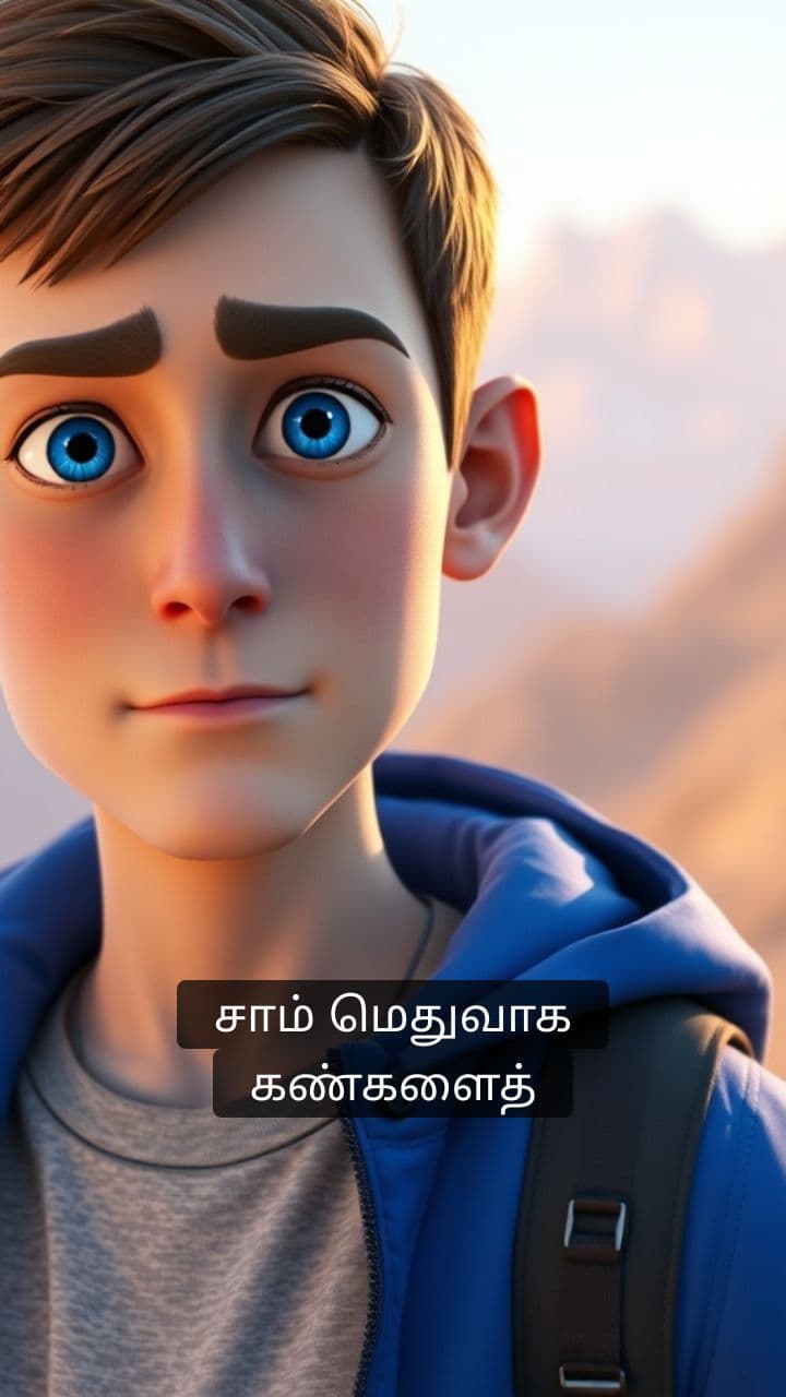 மலைச்சரிவில் தைரியம்