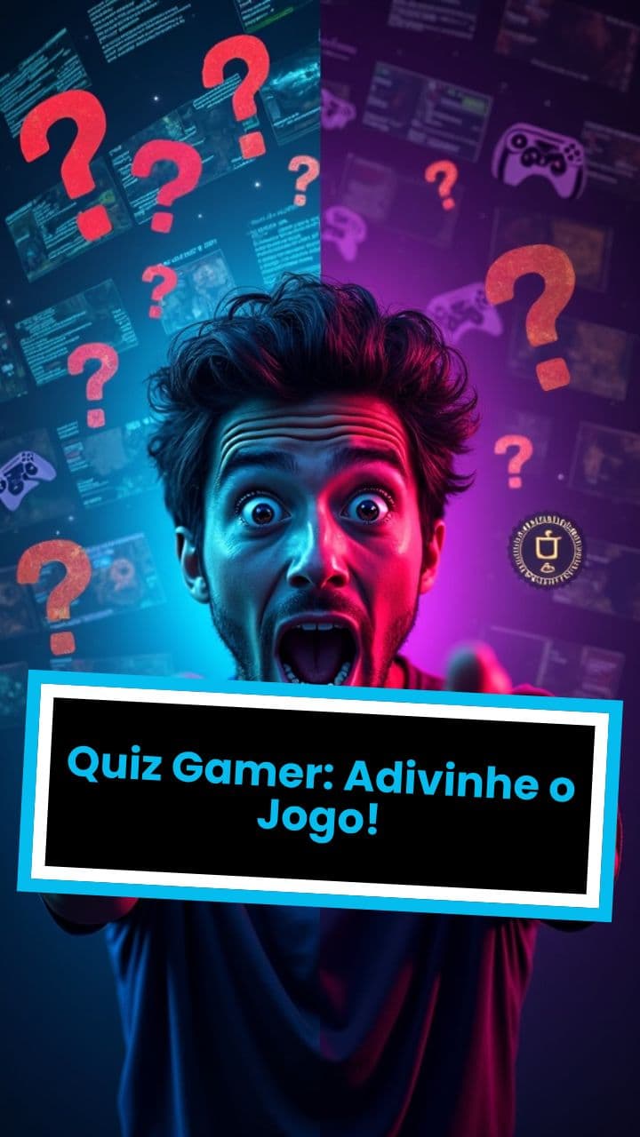 Quiz Gamer: Adivinhe o Jogo!