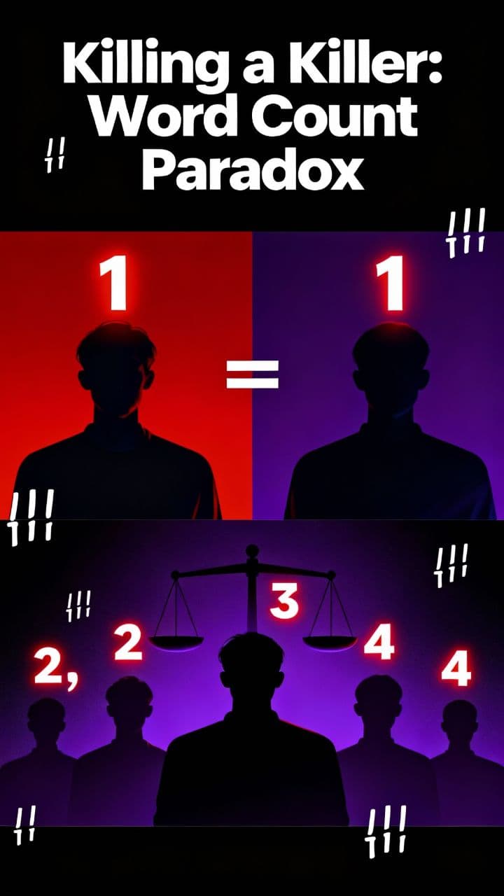 Killing a Killer: Word Count Paradox