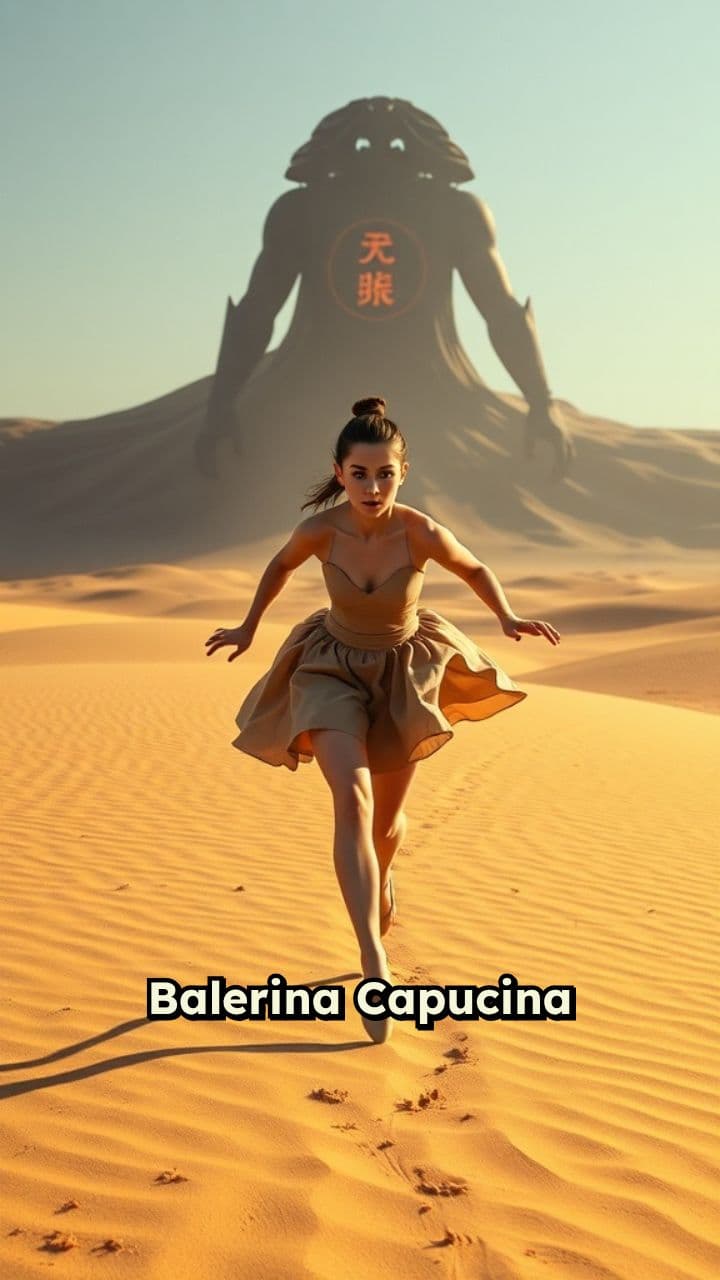 Balerina Capucina's Desert Escape