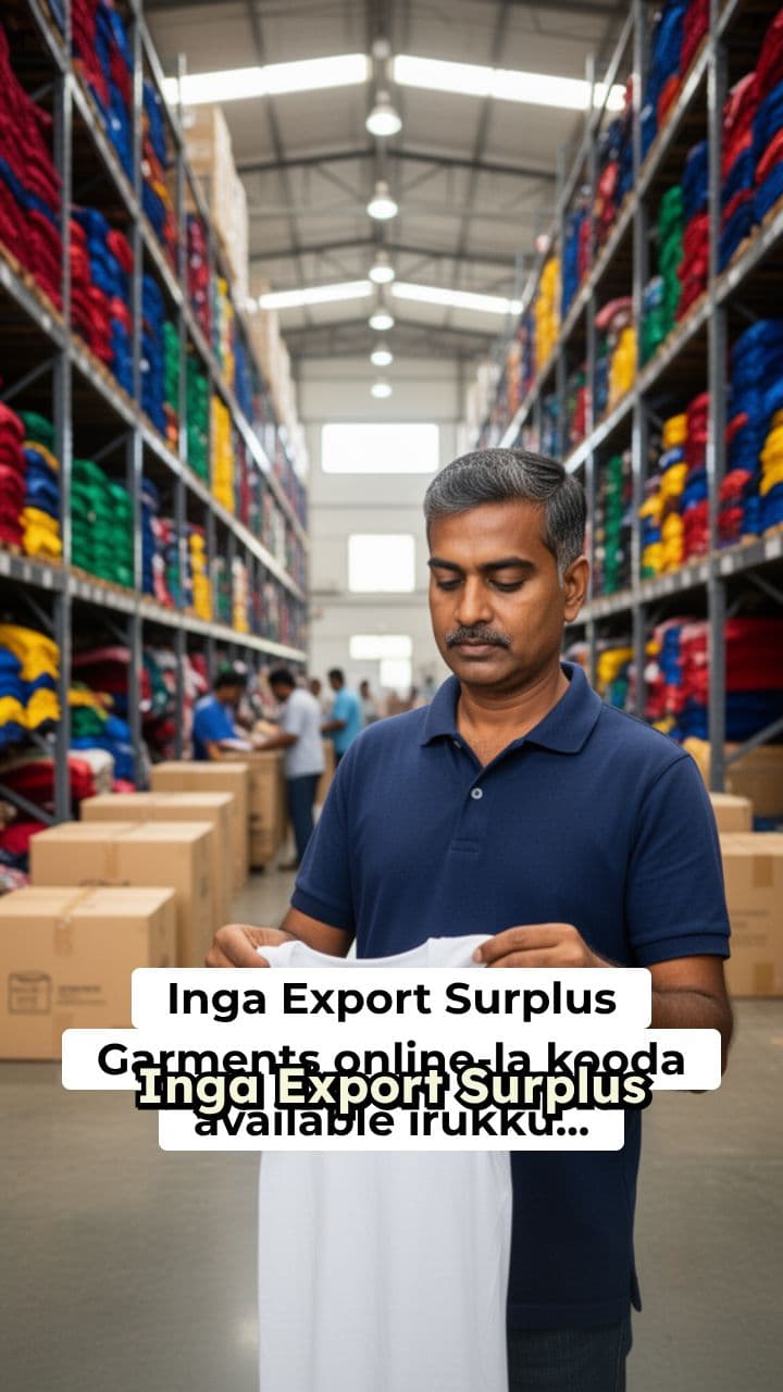 Tirupur Wholesale Garments Promo