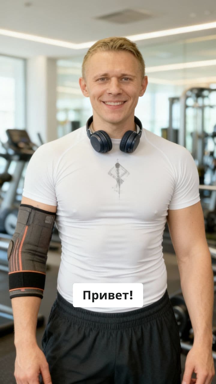 Поздравление с днем рождения в спортивном зале