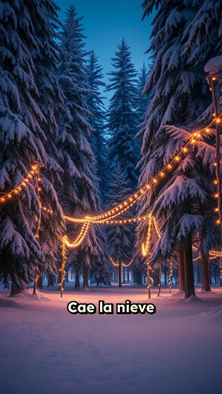 Bosque Invernal Luminoso