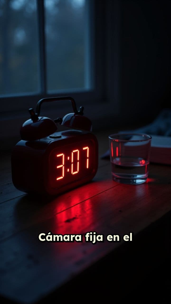 Desvelo a las 3:07 AM
